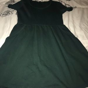 Forrest Green Fall Dress